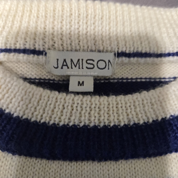 Striped Tiger Sweater - Blue and White - Picture 2 of 3